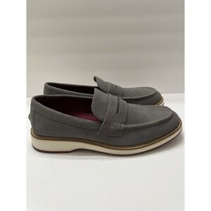 Cole Haan Grand 360 Suede Gray Slip-On Loafers Casual Men's 12M